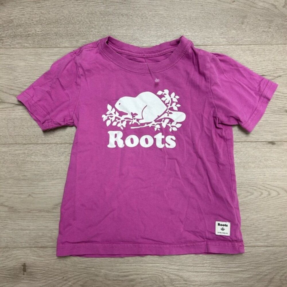 Roots Pink Kids T Shirt
